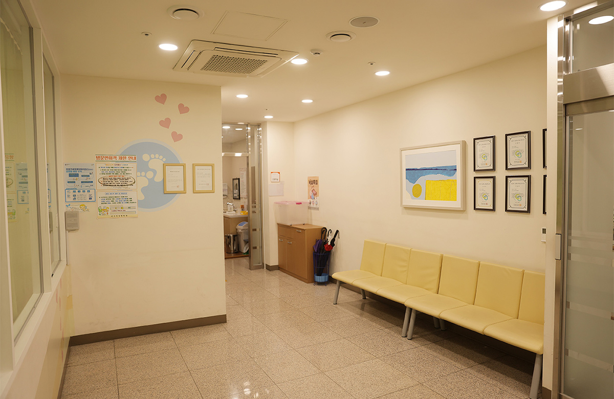 다나여성병원 면회실